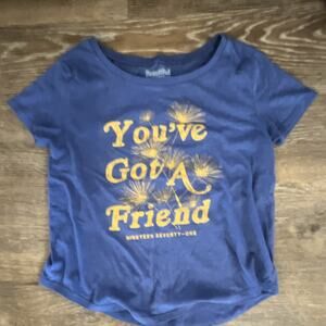 Beautiful: The Carole King Musical "You've Got A Friend" Blue T-Shirt Size S